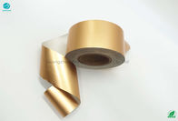 Papier dorant de papier aluminium du paquet 58gsm 76mm de cigarette d'or