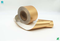 Tabac de haute résistance de papier d'or de papier de papier aluminium 2 de la couche mate 70g /M2