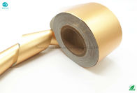 Papier de papier aluminium de l'alliage 8011 de la couleur 76mm d'or