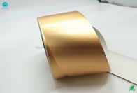 Papier de papier aluminium de l'alliage 8011 de la couleur 76mm d'or