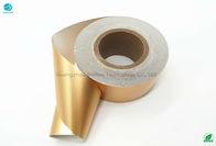 Papier dur de papier aluminium de Matte Tobacco 85mm d'or de la rigidité 50%