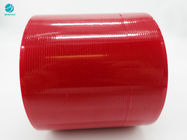 bande adhésive sensible à la pression de larme de tabac rouge de 1.6mm pour l'emballage de boîte