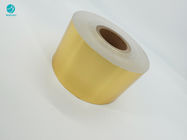 papier d'or brillant du papier aluminium 55Gsm pour l'emballage de empaquetage de cigarette
