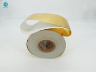 papier d'aluminium en aluminium composé extérieur lisse d'or de 86mm pour le paquet de cigarette