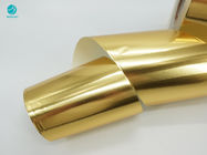 papier d'or brillant du papier aluminium 55Gsm pour l'emballage de empaquetage de cigarette