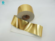 papier d'or de papier aluminium de papier d'emballage de la cigarette 0.3Mpa avec l'humeur douce