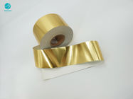 Papier d'or de papier aluminium du paquet 0.3Mpa de cigarette avec le logo adapté aux besoins du client