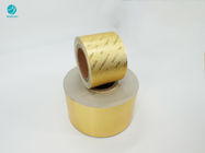 Papier de empaquetage de relief de cigarette de papier d'aluminium de Logo Composite Gold 8011