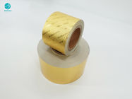 Papier de empaquetage 8011 de catégorie comestible de cigarette d'or composée de papier d'aluminium