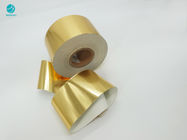 Papier de empaquetage 8011 de catégorie comestible de cigarette d'or composée de papier d'aluminium