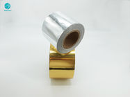 papier argenté de paquet de tabac de papier aluminium d'emballage de cigarette de l'or 55Gsm