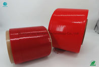 Adhésif de bande de bande de larme de couleur rouge de longueur des matériaux 50000m de BOPP grand