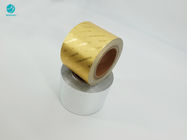 Papier de empaquetage de cigarette argentée d'or composée de papier d'aluminium de catégorie comestible