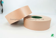 papier filtre de tabac de 34-35gsm Grammage empaquetant le traitement rose de lustre de revêtement de couleur de matières premières