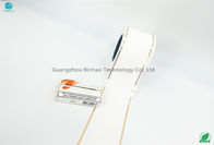 Ligne dorante aluminium chaud de 3mm inclinant le papier pour des matériaux de paquet d'E-cigarette de HNB