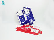 Série bleue rouge de conception de papier durable de carton pour le paquet de tabac de cigarette