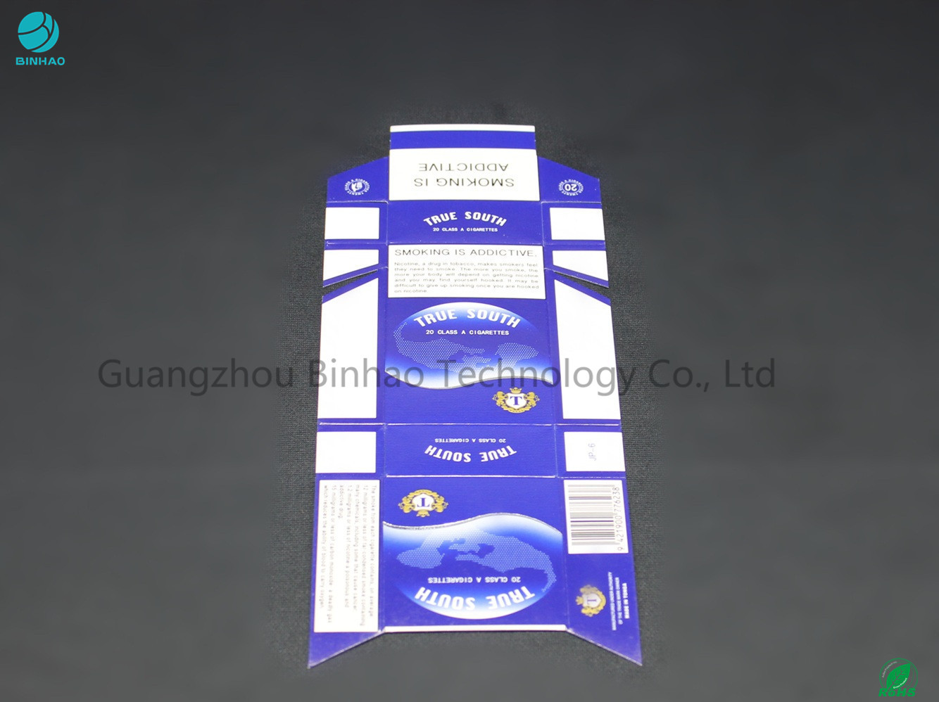 Humidité - la preuve réutilisent des porte-cigarettes de carton/emballage simple de tabagisme adaptés aux besoins du client