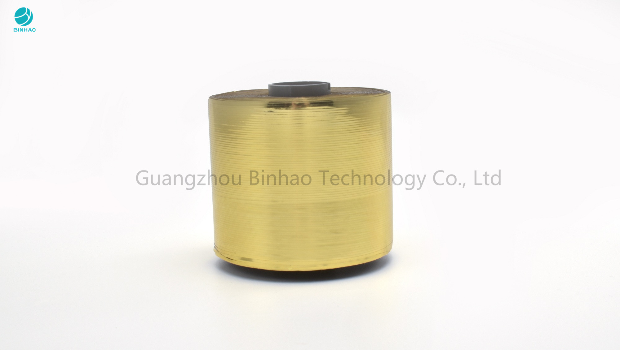Cigarette métallisée par or emballant le ruban adhésif de bande de larme facile dans la bobine d'identification de 152mm