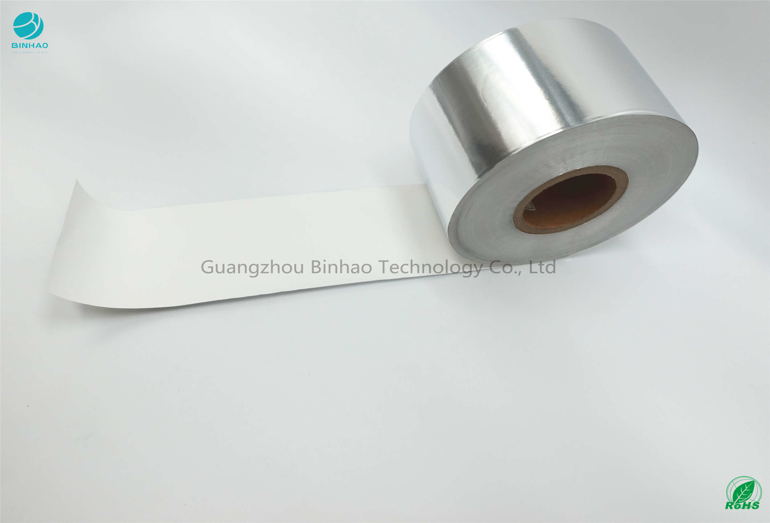 Papier argenté de estampillage chaud de papier aluminium du paquet 114mm de cigarette
