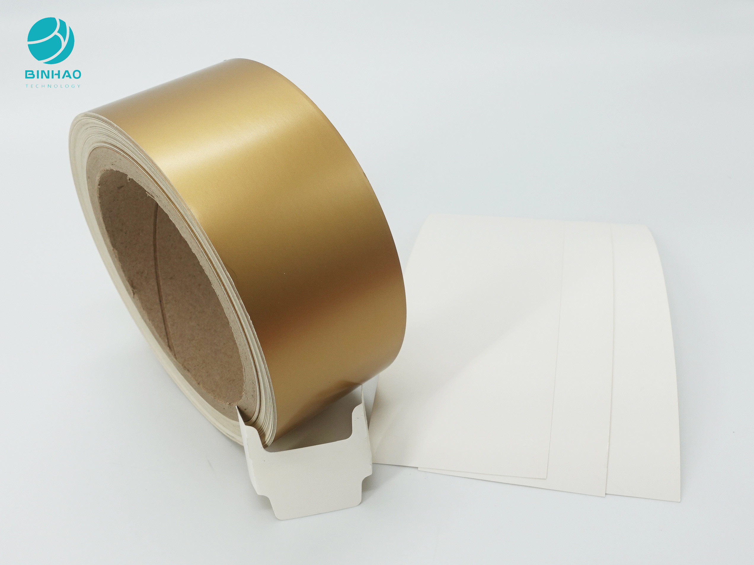 Carton intérieur adapté aux besoins du client d'or de petit pain de cadre de 94mm pour le paquet de cigarette