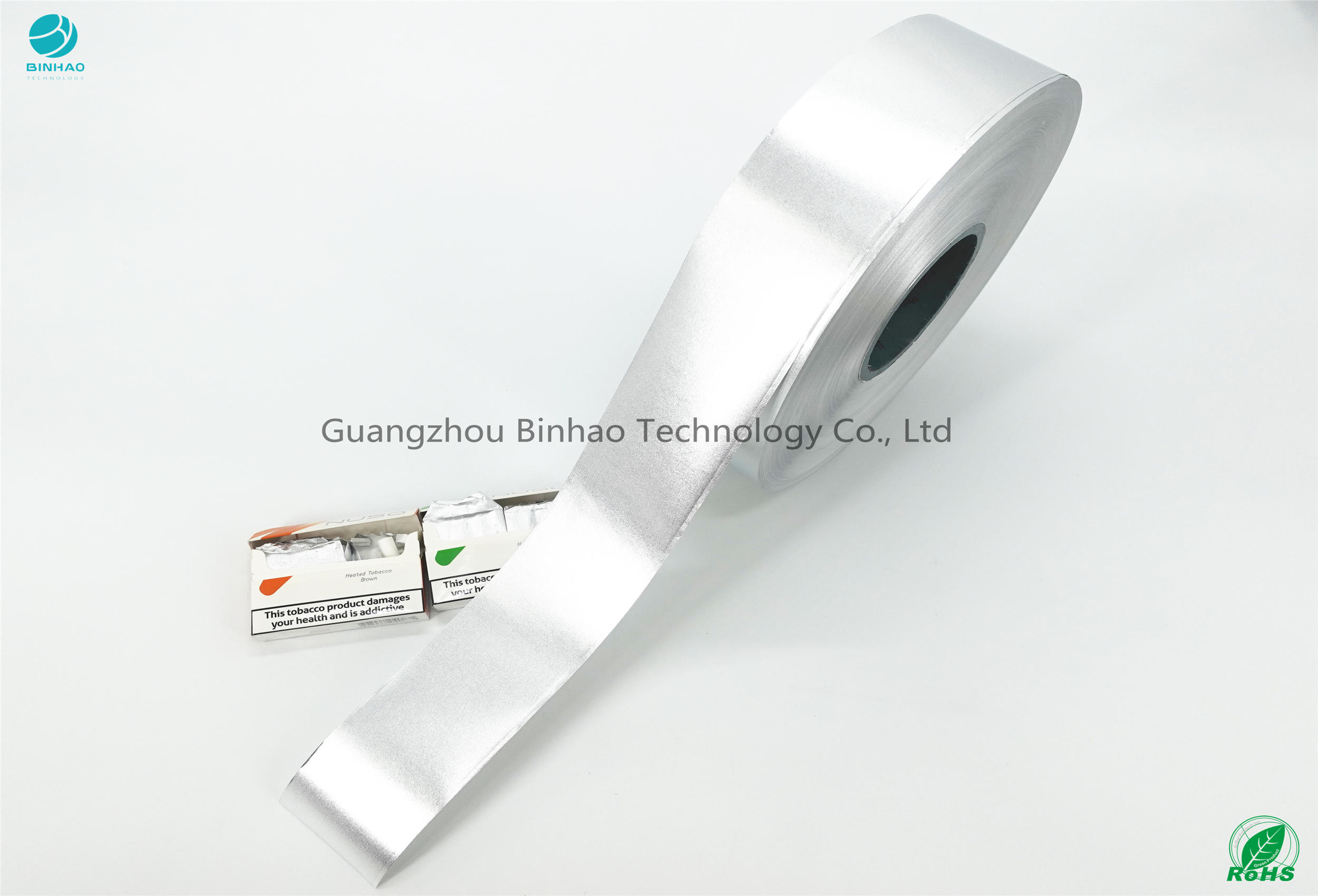 matériaux de paquet de papier d'emballage de papier aluminium de largeur de 50mm d'E-cigarette de HNB