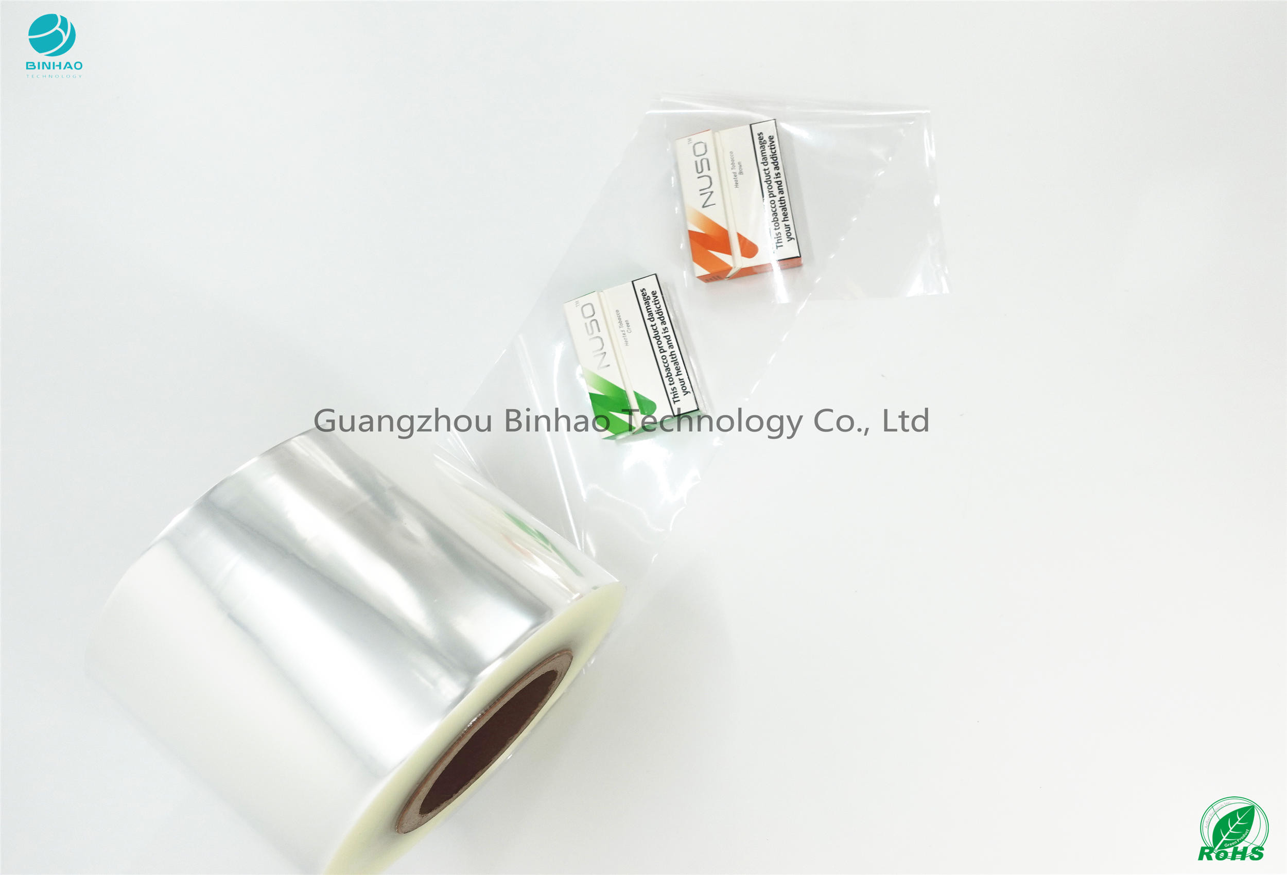 Micron des matériaux 21-25 de paquet de Corona Treatment HNB E-Cigareatte de côté de film de BOPP