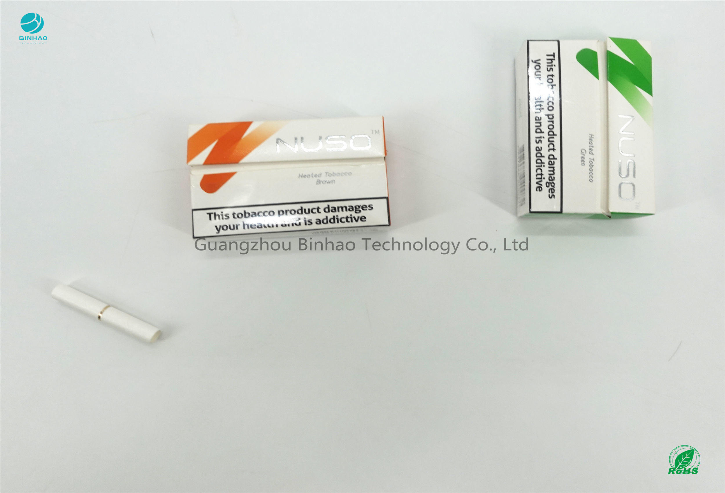 Les cas de paquet d'E-cigarette de HNB ont adapté la pâte à papier aux besoins du client chimique blanchie