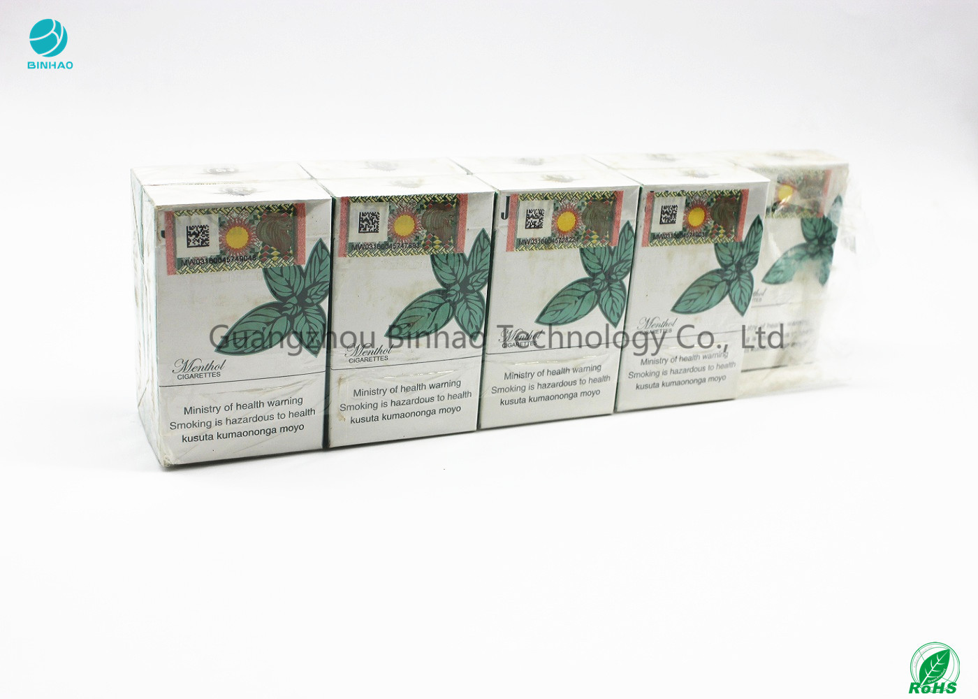 Paquet de tabagisme imprimé à la mode de boîte-cadeau fait sur commande de porte-cigarettes